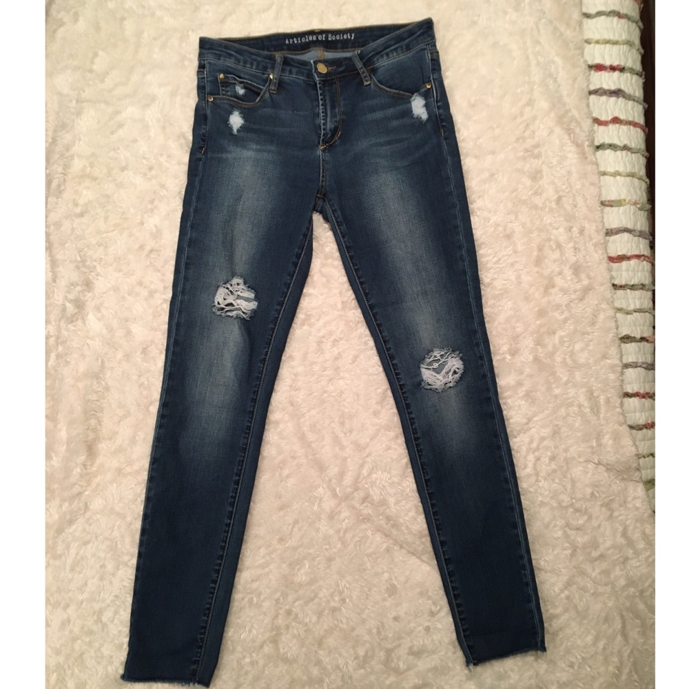Nordstrom Articles of Society mid rise skinnies